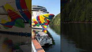 Norwegian Encore Alaska Cruise Scenic Photo Opportunity in Ketchikan [upl. by Fredelia78]