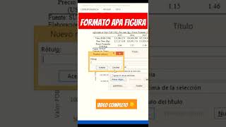 🔥¡Domine rápidamente el formato APA en 1s💥 office words tutorialword apa formatoapa normasapa [upl. by Kcirdorb]