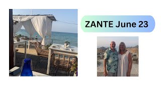 Zante June 23 … Alykes Alykanas amp Amoudi [upl. by Eynobe761]