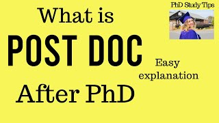 What is a postdoctoral fellowship or postdoc researcher [upl. by Kachine]