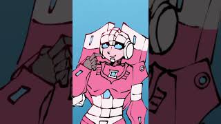 Arcee IDW Nose que hice xd transformers tf ibispaintxart idwcomics nosequeponerxd random [upl. by Asle567]