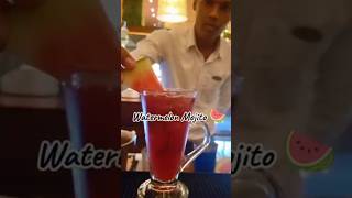 Watermelon Mojito🍉🍹summervibes mixologist bartenderlove utubeshort like share support [upl. by Shuma]