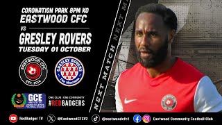 GOALS  Eastwood CFC vs Gresley Rovers [upl. by Ynar]