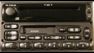 Radio FORD CDTAPE how to upgrade AUX INPUT [upl. by Sugirdor879]