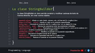 Curso de Java 2024  StringBuilder Parte 1  JAVA para Principiantes [upl. by Treulich]