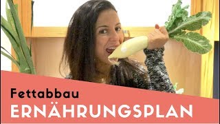 Ernährungsplan Fettabbau für Frauen  Rezepte [upl. by Ataynek]