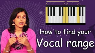 How to find your vocal range  VoxGuru ft Pratibha Sarathy [upl. by Martinelli]