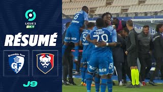 GRENOBLE FOOT 38  STADE MALHERBE CAEN 1  0  Résumé  GF38  SMC  20222023 [upl. by Kalvn]