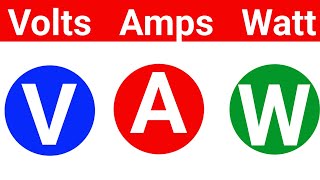 Difference Between Volts Watts Ampere in Hindi । Amps Volts watt Explained Ampere Voltage Calculate [upl. by Jamal]