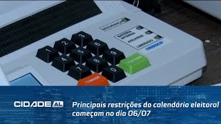 Eleições 2024 Principais restrições do calendário eleitoral começam no dia 0607 [upl. by Monson]