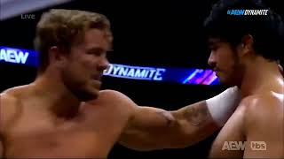 Will Ospreay vs Katsuyori Shibata Dynamite 3272024 Highlights [upl. by Newfeld]