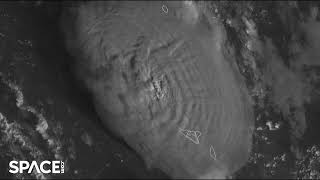 Volcano eruption seen from space by multiple satellites [upl. by Gaul249]