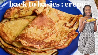 EASY RECIPE FOR THE SOFTEST CREPES EVER  BACK TO BASICSCREPES  KALUHIS KITCHEN DiscoverYoutube [upl. by Enileuqcaj375]