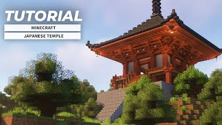 Minecraft How To Build an Ultimate Japanese Temple  和風のお寺寺院の作り方 建築講座 [upl. by Minnnie]