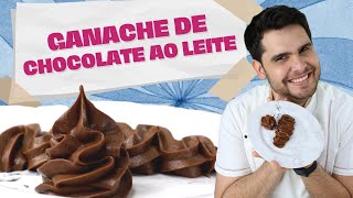 COMO FAZER COBERTURA DE GANACHE  GANACHE PARA COBERTURA DE BOLO [upl. by Abby828]