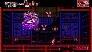 Bloodstained Curse of The Moon 2 2nd boss halloween2024 bloodstainedcurseofthemoon2 retrogaming [upl. by Hsitirb]