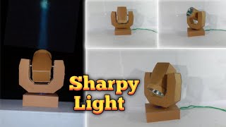 How To Make Sharpy Light kaise banaye sharpy light at home mini sharpy light kaise banaye [upl. by Aimehs]