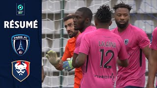 PARIS FC  STADE MALHERBE CAEN 3  1  Résumé  PFC  SMC  20202021 [upl. by Aicened401]