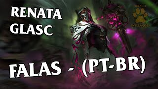 RENATA GLASC  FALAS  PTBR [upl. by Labannah593]