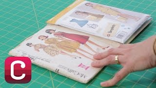 How to Read a Sewing Pattern with Liesl Gibson I Creativebug [upl. by Reinaldo]