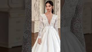 Opulent Wedding Dresses For 2024 I Luxurious Bridal gown Styles I Contemporary Bridal Couturewedding [upl. by Ilrak]