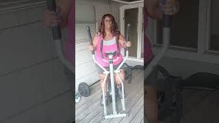 ELLIPTICAL  PLUS SIZE WORKOUT  BOSSLADY DENISE [upl. by Enelegna310]