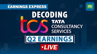 Live TCS Reports Q2 Earnings  TCS Q2 Results  Quarterly Performance  Earning Express [upl. by Sirhc]