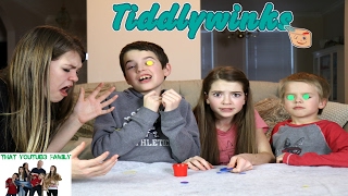 Impossible Tiddlywinks Game  That YouTub3 Family [upl. by Niamart]