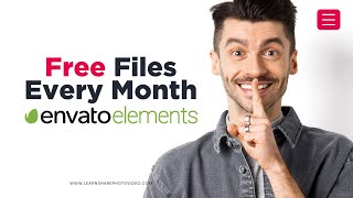 How to Get Free Files from Envato Elements EVERY MONTH [upl. by Vadnee]