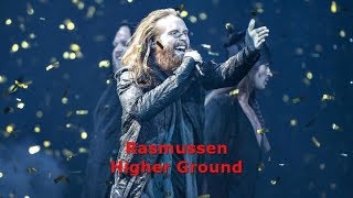 RasmussenHigher GroundLyric Video ESC 2018 Danish Music [upl. by Ecarret]