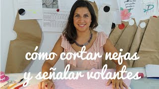 Cómo cortar nejas y señalar volantes Tutorial [upl. by Pedro]