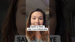 SAVE VS PAYE student loan programs [upl. by Aisena]