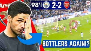 Did Arsenal BOTTLE It Again  Man City Vs Arsenal Match Analysis [upl. by Brittan95]