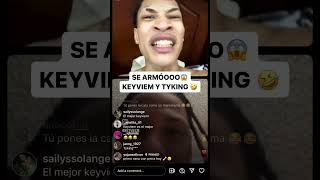 SE ARMÓ 😡 Keyviem Y Tyking EN VIVO tiradera trinitarios [upl. by Atined573]