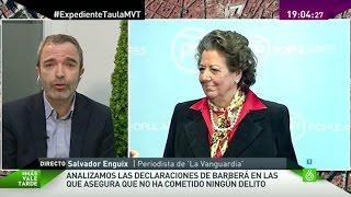 Enguix quotVemos una Rita Barberá hundida sin credibilidad y muy solaquot [upl. by Culliton242]