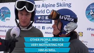 Day 1 highlights  2018 World Para Alpine Skiing World Cup Kranjska Gora [upl. by Mcafee]