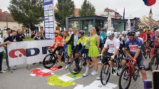 Start 2 etape 30 kolesarske dirke Po Sloveniji v Žalcu [upl. by Charters]