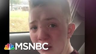 Video Of Bully Victim Keaton Jones Goes Viral  Velshi amp Ruhle  MSNBC [upl. by Hadsall]