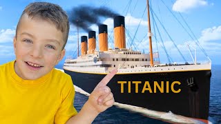 The Titanic For Kids ⛴️ The Unsinkable Ship [upl. by Eniawtna]