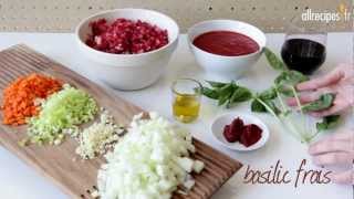 Recette pour faire une sauce bolognaise [upl. by Doane]