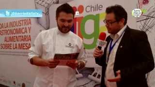 La italianidad en Perú  Chef Giacomo Bocchio en el Enc Gastronómico internacional en Chile 2013 [upl. by Erialcyram181]