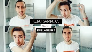 KURU ŞAMPUAN NASIL KULLANILIR [upl. by Niaz]