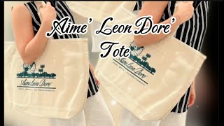 Aime’ Leon Dore’ Tote totebag aimeleondore totebagcanvas [upl. by Sussi]