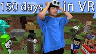 I Lived INSIDE Minecraft For 150 Days [upl. by Alyos436]