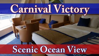 CARNIVAL VICTORY SCENIC GRAND OCEAN VIEW CABIN 9200 [upl. by Issy]