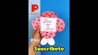 Tarjeta de amor para regalar manualidades diy craft [upl. by Lamrert]