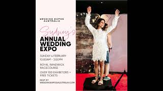 Sydneys Annual Wedding Expo 2024 at Royal Radnwick Racecourse Wedding Expos Australia [upl. by Javler]