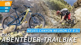 Canyon Neuron 2023 Test Das ultimative Mountainbike in Aktion  TrailBikeAbenteuer [upl. by Yerbua]