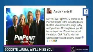 WWLTV Eyewitness Morning News  Laura Buchtel A Look Back 5202016 [upl. by Mersey470]