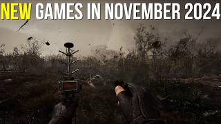 10 NEW Games To Play Releasing in November 2024 [upl. by Siobhan92]